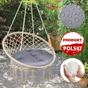 ПОДУШКА ДЛЯ САДОВЫХ КАЧЕЛЕЙ 65 СМ ВОДОНЕПРОНИЦАЕМАЯ