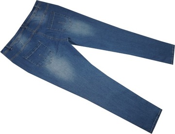 ULLA POPKEN_46_SPODNIE JEANS z elastanem rurki 548