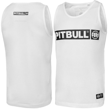 PIT BULL tank HILLTOP slim fit tanktop white od ARI roz 3XL