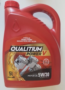 QUALITIUM POWER V 5W30 6L VW504/507 +balsam GRATIS