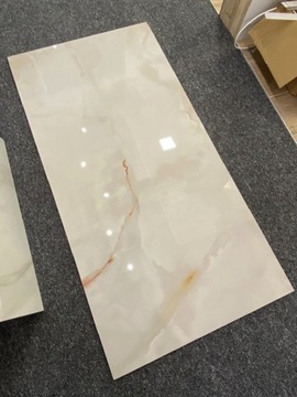 польский грес 60x120 Onyx Lux Paradyż бежевый