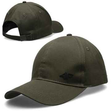 4F czapka z daszkiem zielony rozmiar L