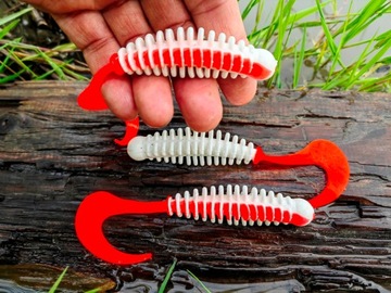 4 szt. Twister - Boroda Baits 8,5 cm killer na Sandacze i Szczupaki HIT!