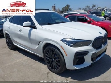 BMW X6 G06 2023 BMW X6 BMW X6 XDRIVE40I, silnik 3.0, 44, od ubezpieczyciela 3.0 Benzyna