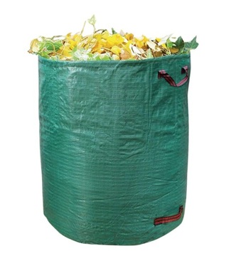 Большой садовый контейнер, корзина, мешок для травы, прочный, долговечный, 272 л.