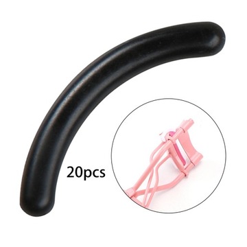Насадки для бигуди, 20 шт. Переносная резинка для стандартных бигуди, черная
