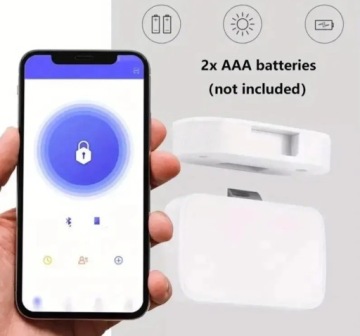 Замок шкафа Bluetooth с помощью приложения Tuya, разблокировка BLE Smart Drawer Switch