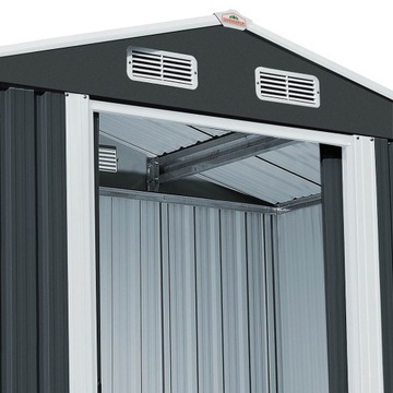 Домик для садового инструмента, металлический сарай для садового инструмента, 200х190см.