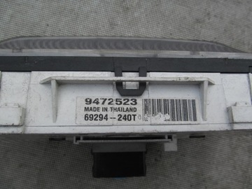 PŘÍSTROJOVÁ DESKA BUDÍK 9472523 EU - VOLVO S70 V70 2.5D