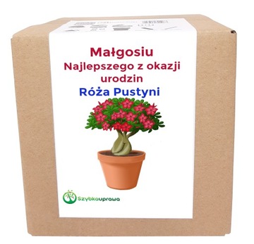 Ekologiczny prezent zestaw urodziny Małgosia