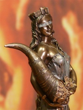 Статуэтка FORTUNA Богиня удачи VERONESE подарок