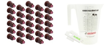 KOMPLET DYSZ NA BELKĘ 15M CVI TWIN 05 ALBUZ+GRATIS