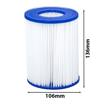 2x Oryginalny Filtr filtry BESTWAY Typ II do Pompy Basenowej 58094