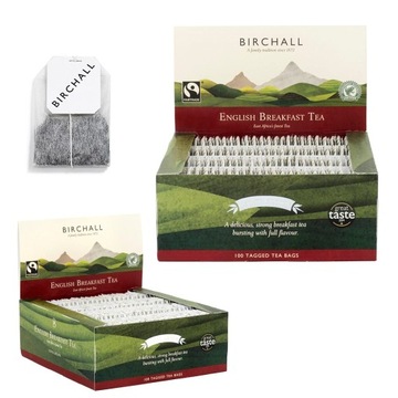 Herbata czarna Birchall English Breakfast 100 szt.