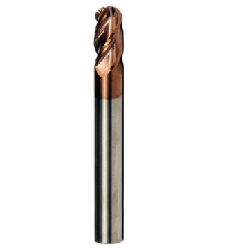 Frez węglikowy kulisty 4Z fi2x4x50 R1.0 55HRC