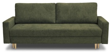 Kanapa sofa z funkcją spania rozkładana SIENA w stylu skandynawskim