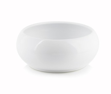 OSŁONKA MISA CERAMICZNA BIAŁA 31 CM DONICZKA NA KWIATY