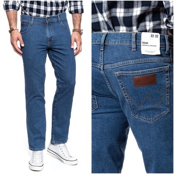 WRANGLER TEXAS MĘSKIE SPODNIE JEANSOWE W33 L32