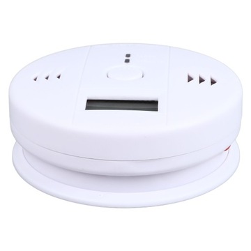 Wyświetlacz LCD alarmu CO Wysoka czułość Dźwięk Ostrzeżenie świetlne