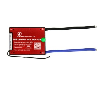 Балансировщик PCM DALY до 51,2 В, 40 А LiFePO4 16S BMS