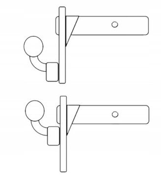 ПЕРЕХОДНИК БУКСИРОВОЧНОГО КРЮКА 50x50 мм Ford Explorer V 5