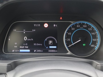 Nissan Leaf II Hatchback Facelifting 39kWh 150KM 2023 Nissan Leaf 40 kWh, SoH 95%, Salon Polska, zdjęcie 10