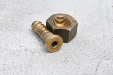 Конец шланга 10 мм с латунной гайкой M20x1,5.