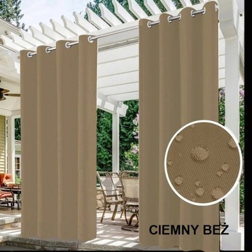 САДОВЫЕ ШТОРЫ 155х200 ДЛЯ ТЕРРАСЫ CARBON, серые