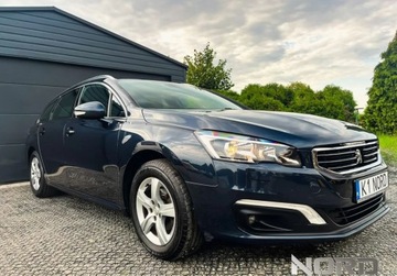 Peugeot 508 I SW Facelifting 1.6 BlueHDi 120KM 2016 Peugeot 508 Bezwypadkowy, FV23, KredytowanieLeasing, gwarancja 12m gethelp, zdjęcie 2