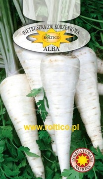Pietruszka korzeniowa Alba 3g nasiona późna