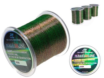 Żyłka Wędkarska MALE 3D LINE 600m 0,16 / 5,32 kg