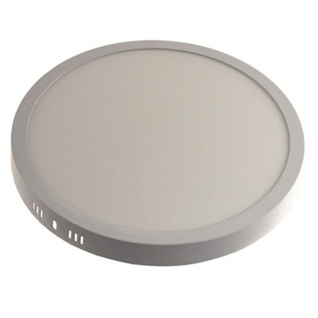 LAMPA NATYNKOWA Panel Gerrit 24W LED 230V 3000K biały ø28,5cm Okrągła