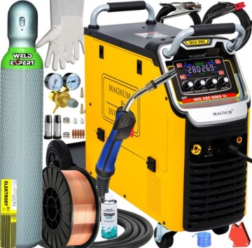SPAWARKA MIGOMAT MAGNUM MIG 280 MMA V2 50-300A TIG