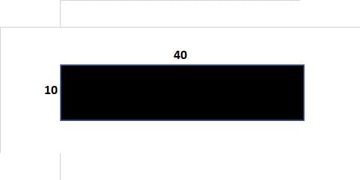 Уплотнитель пенопластовый плоский 10х40