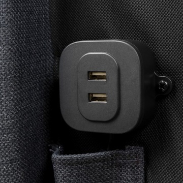 Регулируемая кровать со светодиодным и USB-массажем 90x200 Dozee