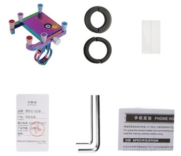 GUB PLUS 12 ДЕРЖАТЕЛЬ ТЕЛЕФОНА ДЛЯ ВЕЛОСИПЕДА МОТОЦИКЛА НА РУЛЕ ВРАЩЕНИЕ НА 360 ГОРОДОВ