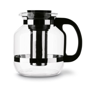 DZBANEK ZAPARZACZ do herbaty dzbanek SZKLANY z zaparzaczem do ZIÓŁ Klara