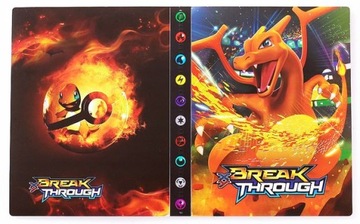 Папка для альбомов Pokemon Class Binder, 240 карточек Пикачу + 30 карточек в подарок в подарок