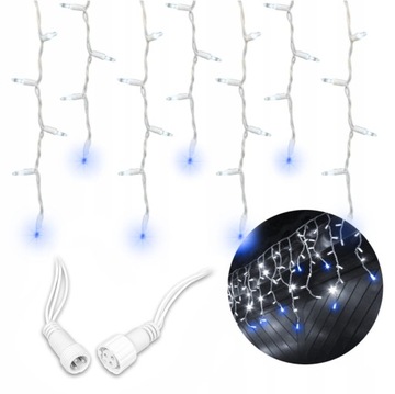 ДЛИННЫЕ РОЖДЕСТВЕНСКИЕ СВЕТИЛЬНИКИ, НАРУЖНЫЕ 500 СВЕТОДИОДНЫХ ВСПЫШОК 19M С ТОЛСТОЙ ВСПЫШКОЙ