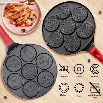 Patelnia do Naleśników Jajek Pancakes Placków 26cm