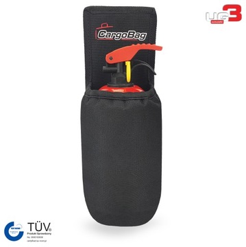 Автомобильный огнетушитель + чехол на липучке UG3