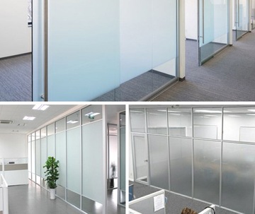 DUŻA FOLIA MLECZNA OKIENNA DO SZYB 2 SZT 58x200 XL