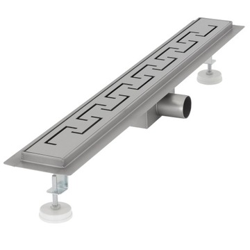 ML-Design kanal prysznicowy 70cm, srebrny, stal