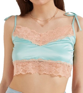 TEZENIS biustonosz top Pastel Satin L