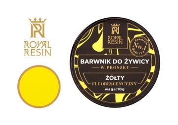 Краситель флуоресцентный ЖЕЛТЫЙ 10г Royal Resin