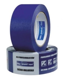 TAŚMA MALARSKA NIEBIESKA BLUE 48MMX50MB