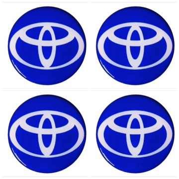 ЭМБЛЕМА ЛОГОТИП 3D Toyota 60 мм 4 шт.