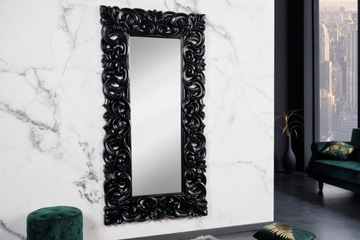Настенное зеркало Venice 180см, чёрное матовое 42332