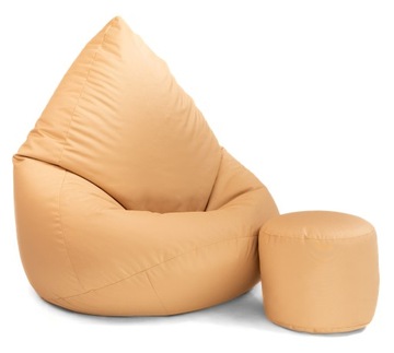 PUFA WOREK SAKO XXXXL + GRATIS | MEGA FOTEL PUFY