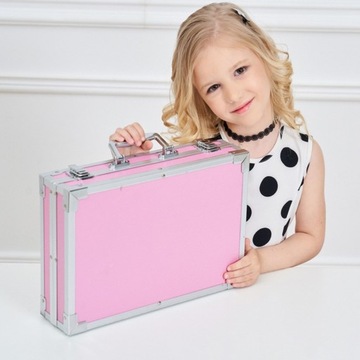 НАБОР РАСКРАСОК ДЛЯ ДЕТЕЙ Художественные Пластиковые мелки 145 шт ЧЕМОДАН